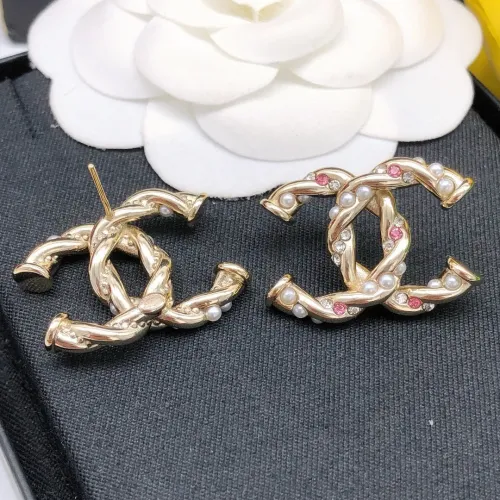 Replica Chanel Earrings For Women #1413167 $27.00 USD for Wholesale