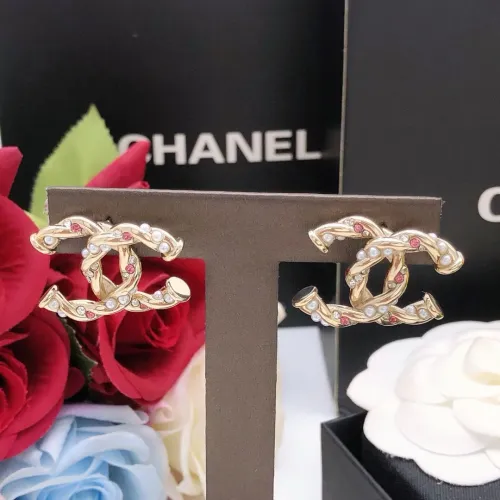Replica Chanel Earrings For Women #1413167 $27.00 USD for Wholesale
