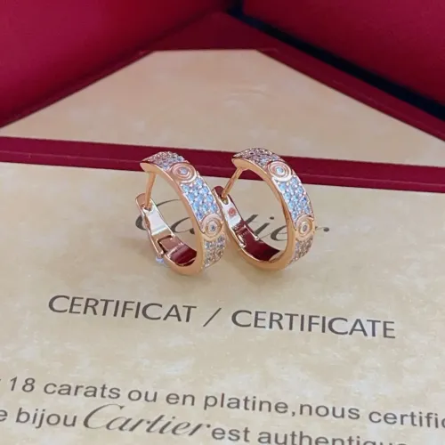 Cartier Earrings For Women #1413169 $25.00 USD, Wholesale Replica Cartier Earrings