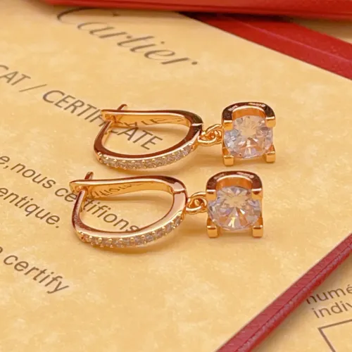 Replica Cartier Earrings For Women #1413172 $27.00 USD for Wholesale
