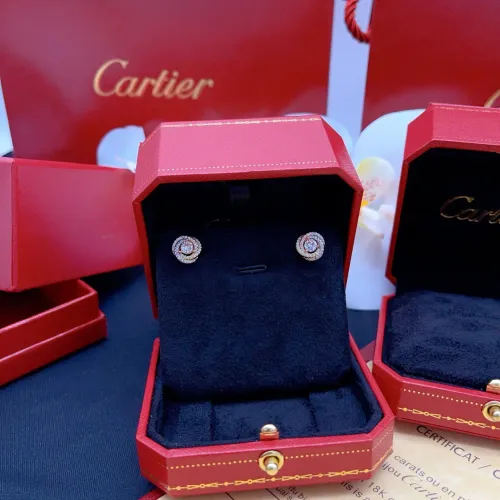 Replica Cartier Earrings For Women #1413175 $27.00 USD for Wholesale
