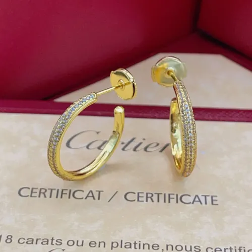 Replica Cartier Earrings For Women #1413178 $27.00 USD for Wholesale