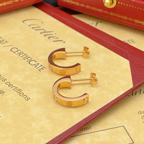 Replica Cartier Earrings For Women #1413180 $29.00 USD for Wholesale