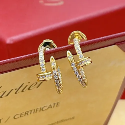 Replica Cartier Earrings For Women #1413183 $29.00 USD for Wholesale
