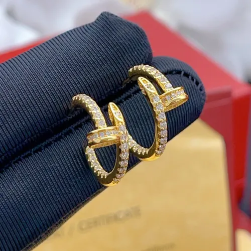 Replica Cartier Earrings For Women #1413183 $29.00 USD for Wholesale