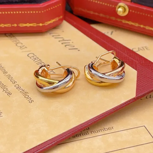 Cartier Earrings For Women #1413186 $34.00 USD, Wholesale Replica Cartier Earrings