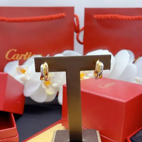 Replica Cartier Earrings For Women #1413186 $34.00 USD for Wholesale