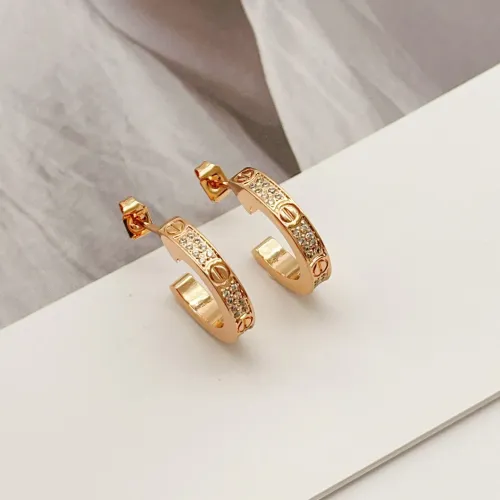 Cartier Earrings For Women #1413191 $36.00 USD, Wholesale Replica Cartier Earrings