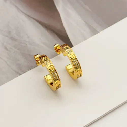 Cartier Earrings For Women #1413192 $36.00 USD, Wholesale Replica Cartier Earrings