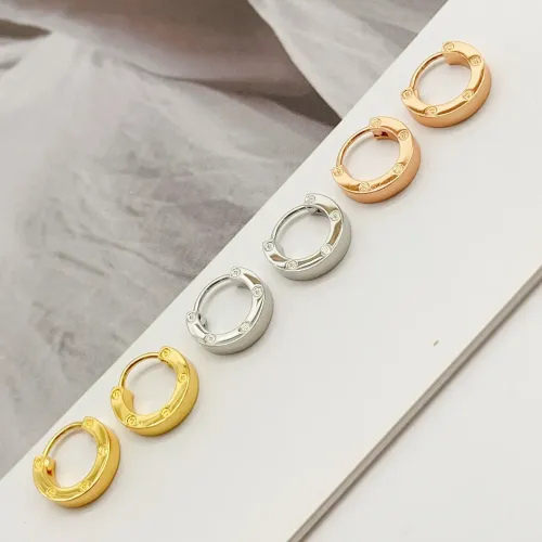 Replica Cartier Earrings For Women #1413194 $29.00 USD for Wholesale