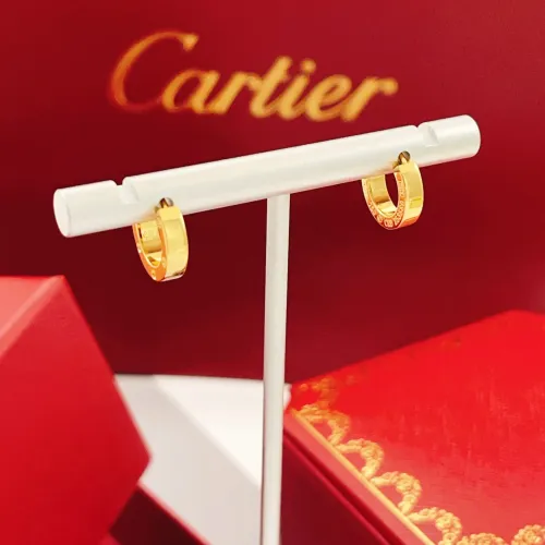 Replica Cartier Earrings For Women #1413195 $29.00 USD for Wholesale