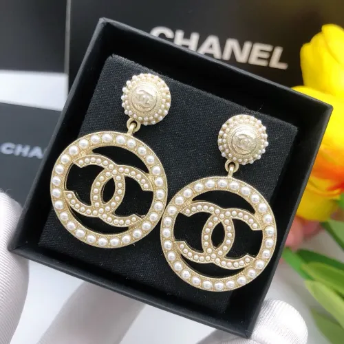 Replica Chanel Earrings For Women #1413217 $27.00 USD for Wholesale