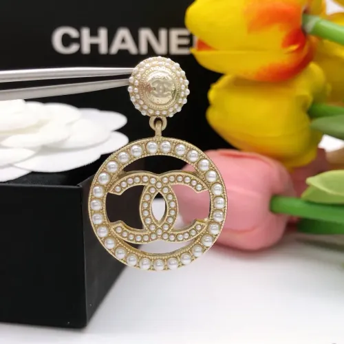 Replica Chanel Earrings For Women #1413217 $27.00 USD for Wholesale