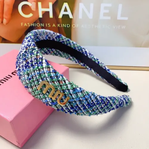 MIU MIU Headband For Women #1413243 $25.00 USD, Wholesale Replica MIU MIU Headband