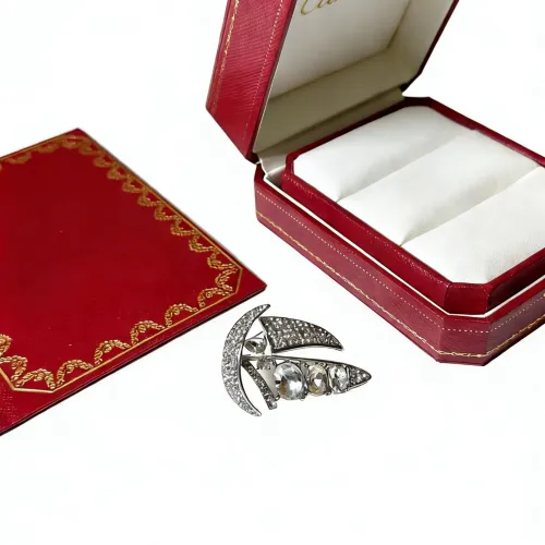 Replica Cartier Brooches For Women #1413257 $36.00 USD for Wholesale