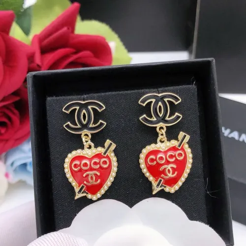 Chanel Earrings For Women #1413261 $25.00 USD, Wholesale Replica Chanel Earrings