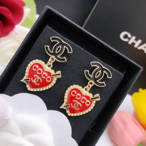 Replica Chanel Earrings For Women #1413261 $25.00 USD for Wholesale