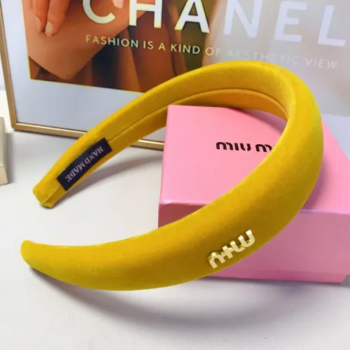 MIU MIU Headband For Women #1413269 $25.00 USD, Wholesale Replica MIU MIU Headband