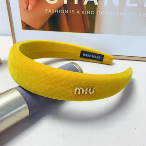 Replica MIU MIU Headband For Women #1413269 $25.00 USD for Wholesale