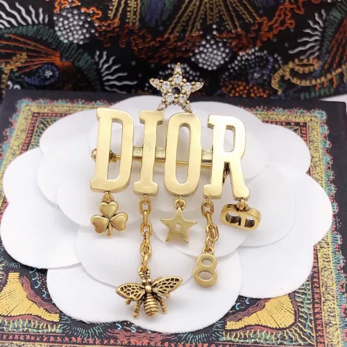 Christian Dior Brooches For Women #1413276 $27.00 USD, Wholesale Replica Christian Dior Brooches