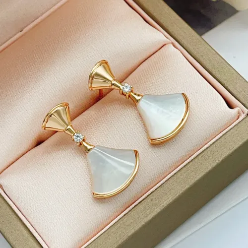 Replica Bvlgari Earrings For Women #1413342 $32.00 USD for Wholesale