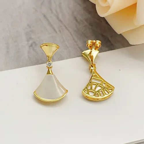 Replica Bvlgari Earrings For Women #1413343 $32.00 USD for Wholesale