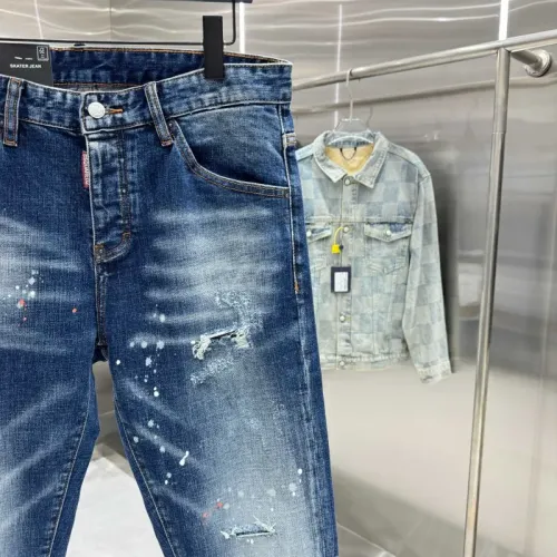Replica Dsquared Jeans For Unisex #1413345 $60.00 USD for Wholesale