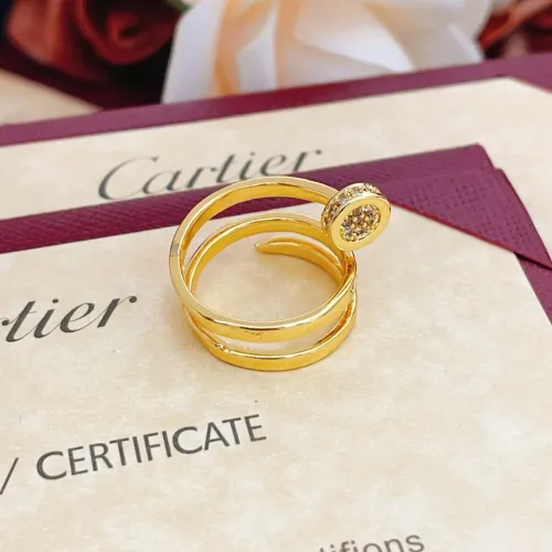 Replica Cartier Rings In Gold For Women #1413372 $27.00 USD for Wholesale