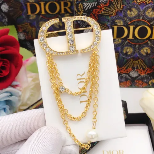 Christian Dior Brooches For Women #1413387 $27.00 USD, Wholesale Replica Christian Dior Brooches