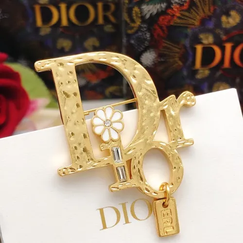 Christian Dior Brooches For Women #1413396 $27.00 USD, Wholesale Replica Christian Dior Brooches
