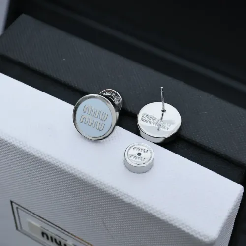 Replica MIU MIU Earrings For Women #1413465 $27.00 USD for Wholesale