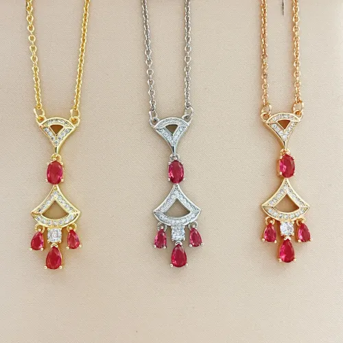 Replica Bvlgari Necklaces For Women #1413471 $32.00 USD for Wholesale