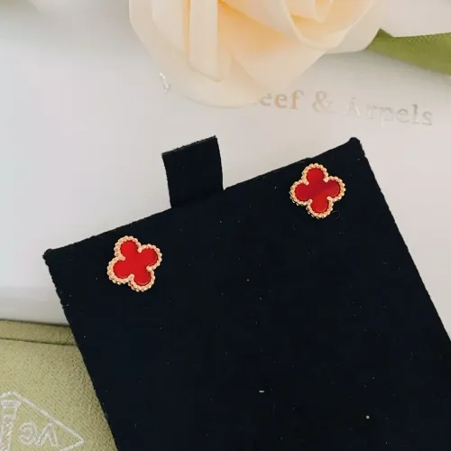 Replica Van Cleef & Arpels Earrings For Women #1413524 $25.00 USD for Wholesale
