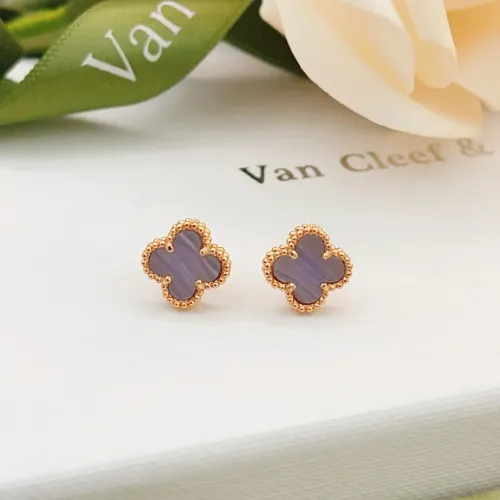 Van Cleef &amp; Arpels Earrings For Women #1413527 $25.00 USD, Wholesale Replica Van Cleef &amp; Arpels Earrings