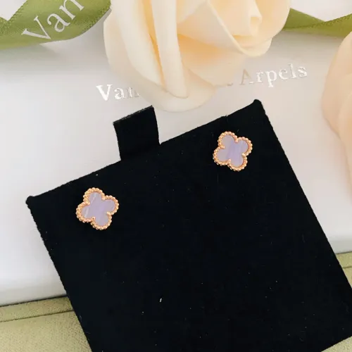 Replica Van Cleef & Arpels Earrings For Women #1413527 $25.00 USD for Wholesale