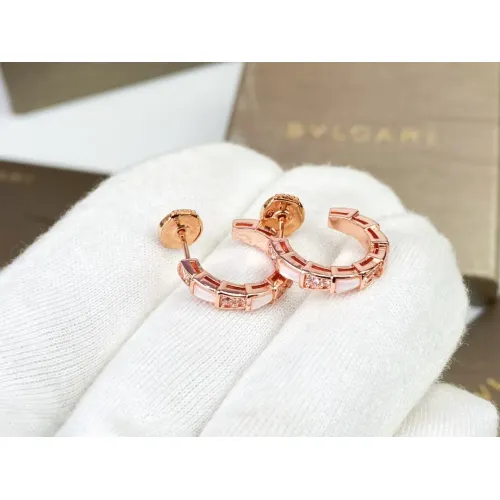 Bvlgari Earrings For Women #1413575 $40.00 USD, Wholesale Replica Bvlgari Earrings