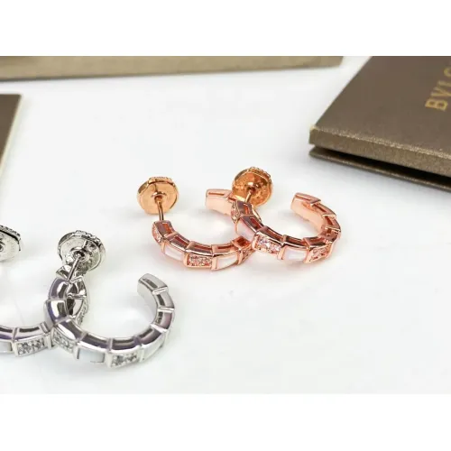 Replica Bvlgari Earrings For Women #1413575 $40.00 USD for Wholesale