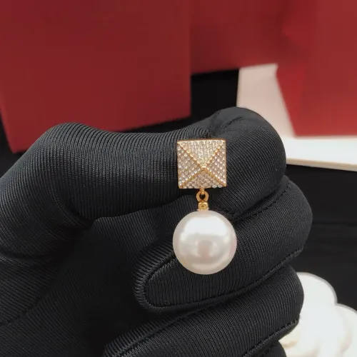 Replica Valentino Earrings For Women #1413595 $29.00 USD for Wholesale