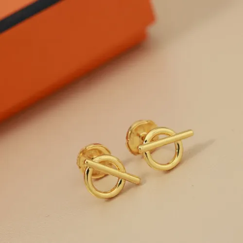 Hermes Earrings For Women #1413619 $27.00 USD, Wholesale Replica Hermes Earrings