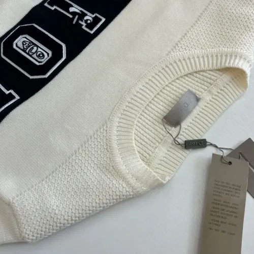 Replica Christian Dior Sweaters Long Sleeved For Unisex #1413644 $96.00 USD for Wholesale