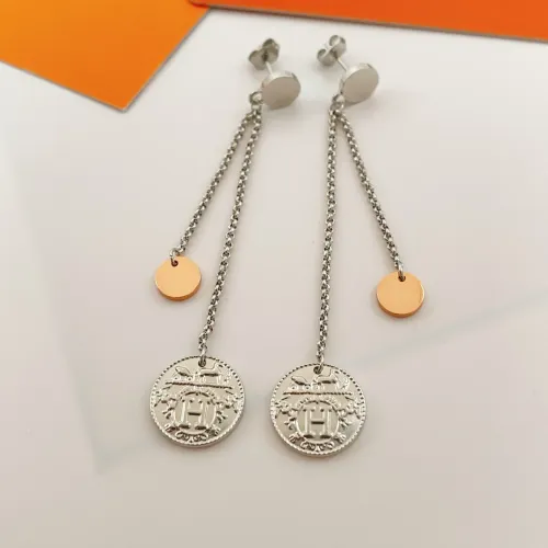 Hermes Earrings For Women #1413759 $34.00 USD, Wholesale Replica Hermes Earrings