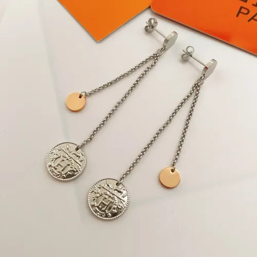 Replica Hermes Earrings For Women #1413759 $34.00 USD for Wholesale
