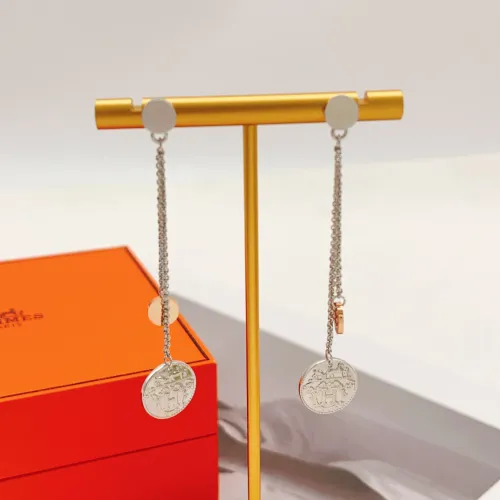 Replica Hermes Earrings For Women #1413759 $34.00 USD for Wholesale