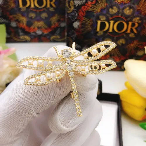 Replica Christian Dior Brooches For Women #1413760 $27.00 USD for Wholesale