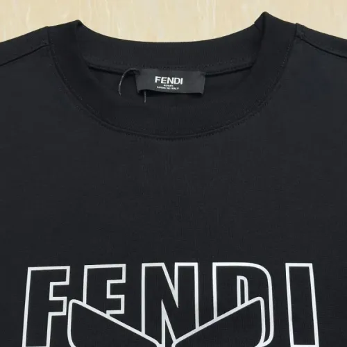 Replica Fendi T-Shirts Short Sleeved For Unisex #1413806 $39.00 USD for Wholesale