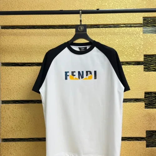 Fendi T-Shirts Short Sleeved For Unisex #1413808 $39.00 USD, Wholesale Replica Fendi T-Shirts