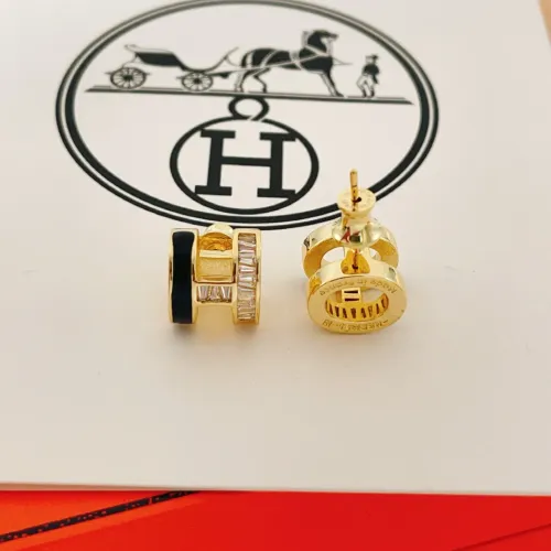 Replica Hermes Earrings For Women #1413864 $32.00 USD for Wholesale