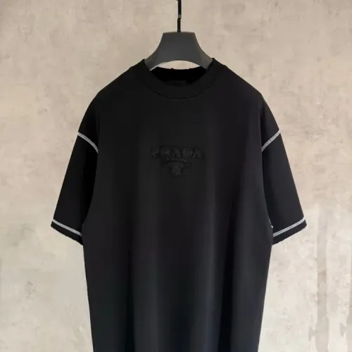 Prada T-Shirts Short Sleeved For Unisex #1413895 $48.00 USD, Wholesale Replica Prada T-Shirts