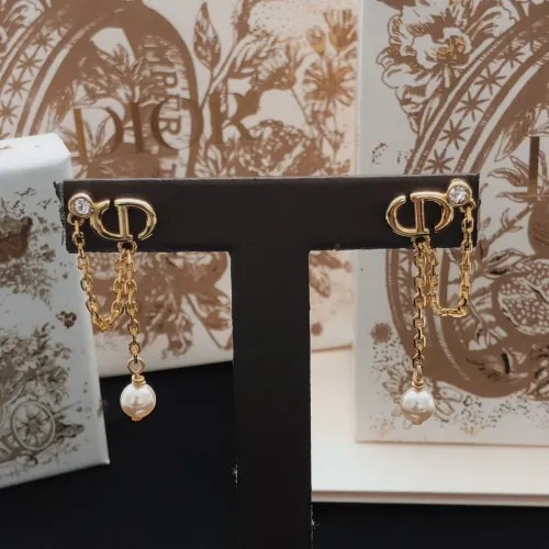 Replica Christian Dior Earrings For Women #1413908 $25.00 USD for Wholesale