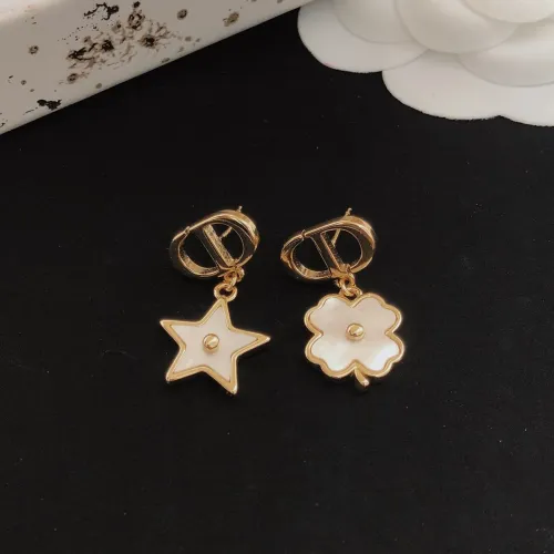 Replica Christian Dior Earrings For Women #1413911 $27.00 USD for Wholesale